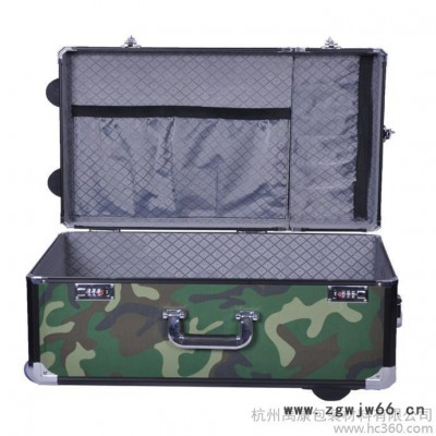 工厂迷彩布密码锁**行李拉杆箱 万向轮多功能防水防震防压