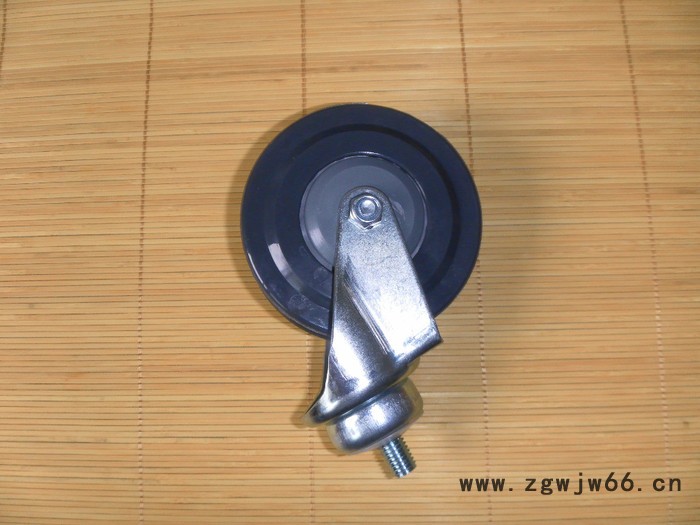 超市手推车购物专用脚轮车轮（两）二片电梯轮万向轮子上海图3