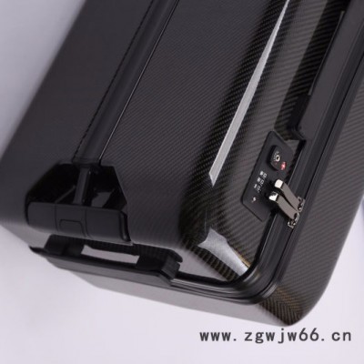 供应原装东丽进口3k 240g kabourni 20寸 碳纤维拉杆箱万向轮登机箱