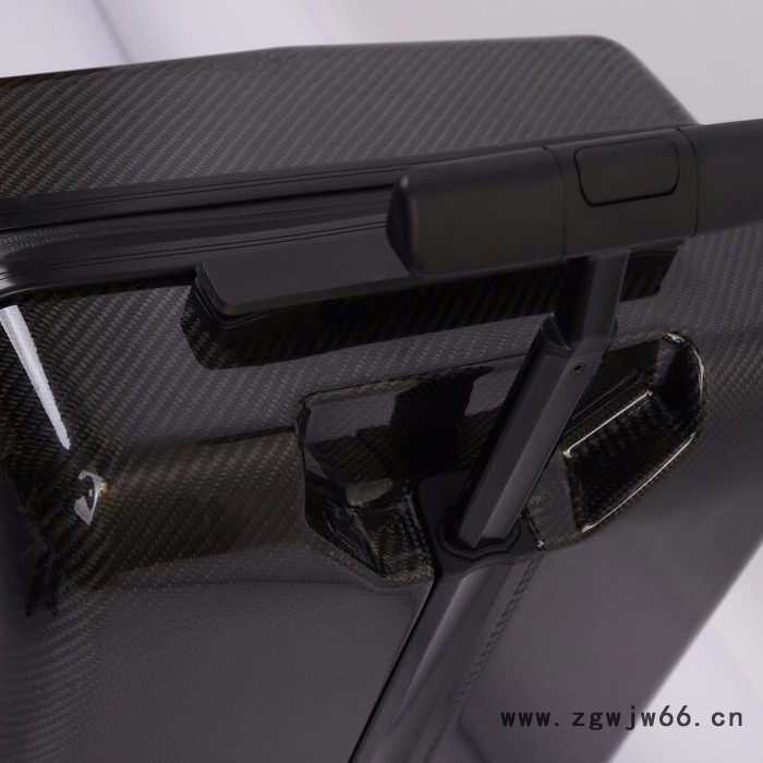 供应原装东丽进口3k 240g kabourni 20寸 碳纤维拉杆箱万向轮登机箱图3