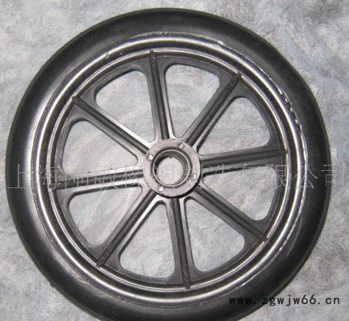 直销6寸重型工业塑料脚轮万向轮 推车轮子盛具轮子周转车轮子图2