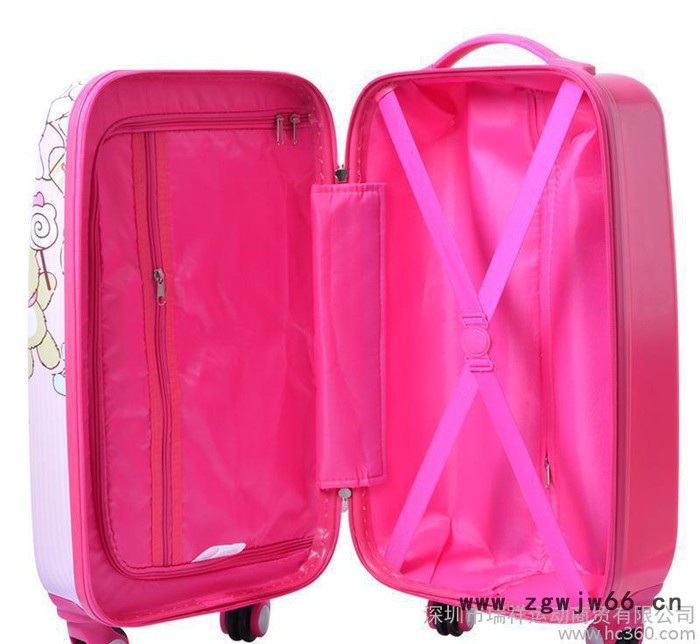 时尚可爱新款拉杆箱 20寸旅行箱儿童行李箱万向轮拉杆箱登机箱图2