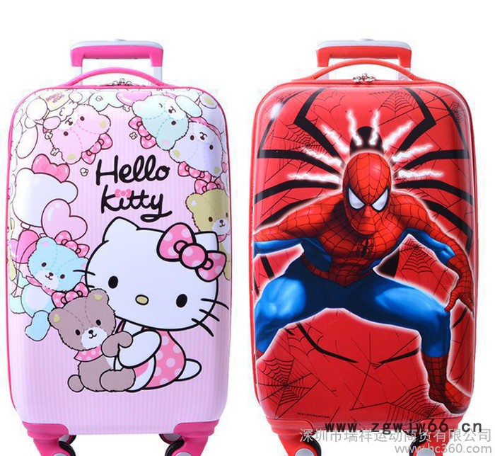 时尚可爱新款拉杆箱 20寸旅行箱儿童行李箱万向轮拉杆箱登机箱图3