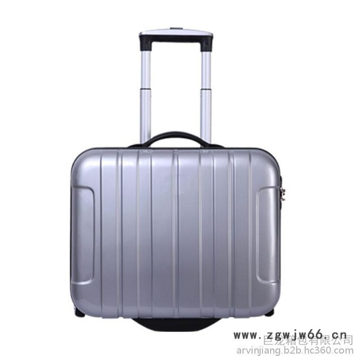 巨龙箱包 厂家定做经典商务旅行便携登机箱 17寸单/双层pc万向轮行李箱图4