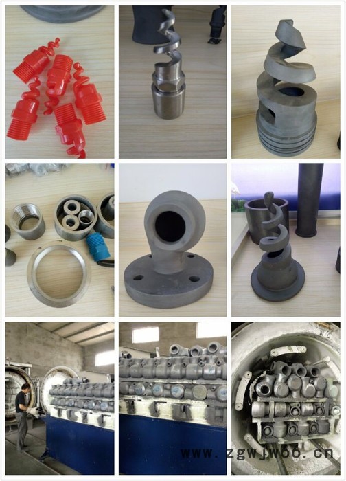 新疆用脱硫喷嘴，碳化硅喷嘴，除雾器喷嘴，喷淋层喷嘴图6