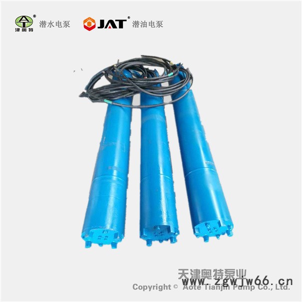 天津奥特YQS三相异步电动机_300米高扬程_150方大流量图2