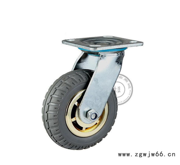 直销4寸5寸6寸8寸万向轮重型小推车小车工业轮子转椅轮子滑轮图3