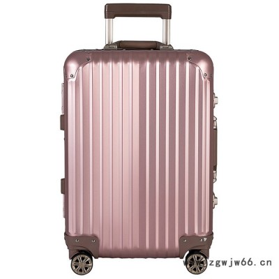 铝镁合金拉杆箱万向轮铝框行李箱包海关锁旅行箱 包邮20寸拉杆