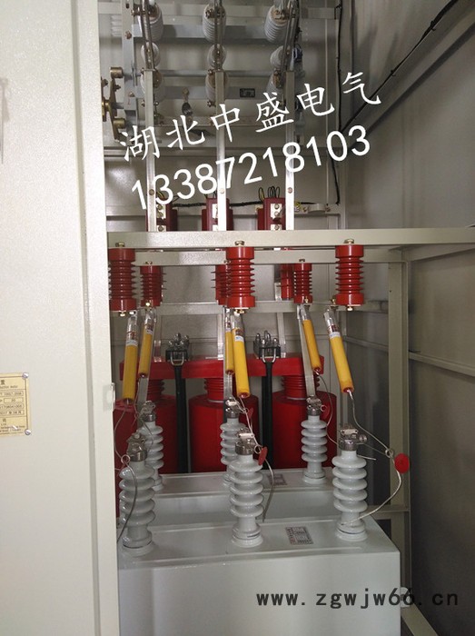 湖北中盛SMPC电动机高压电容补偿柜  抑制谐波提高功率因数商家图4