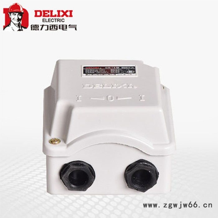 德力西倒顺开关380v三相 防水220v单相HY2-15电动机正反转开关15A图2