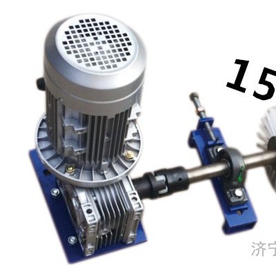 工厂直销电动毛刷清扫器 电动机毛刷辊 被动滚刷清扫器
