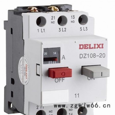 德力西电动机断路器DZ108-63/10电机保护器40-63A