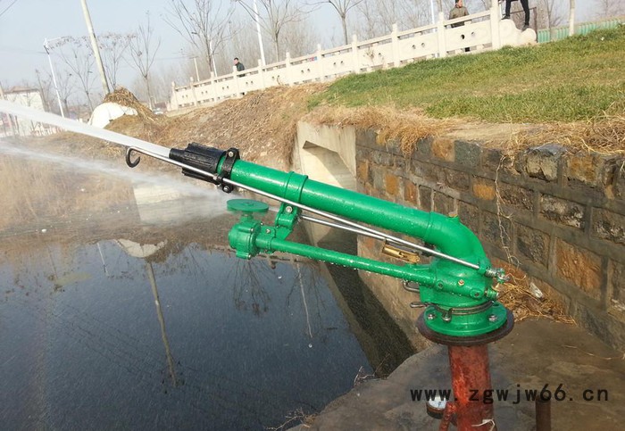 国产仿西美涡轮涡杆喷枪工业防尘农田灌溉喷嘴图3