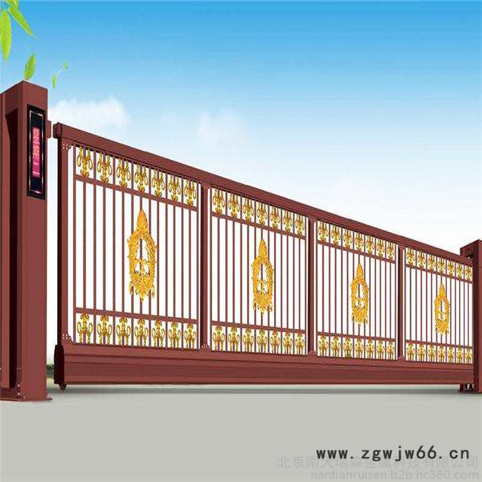 南天瑞森 无轨悬浮门厂家 供应 单位大门电动门价格 直线悬浮门 电动平开大门电动机 无轨悬浮折叠门图4