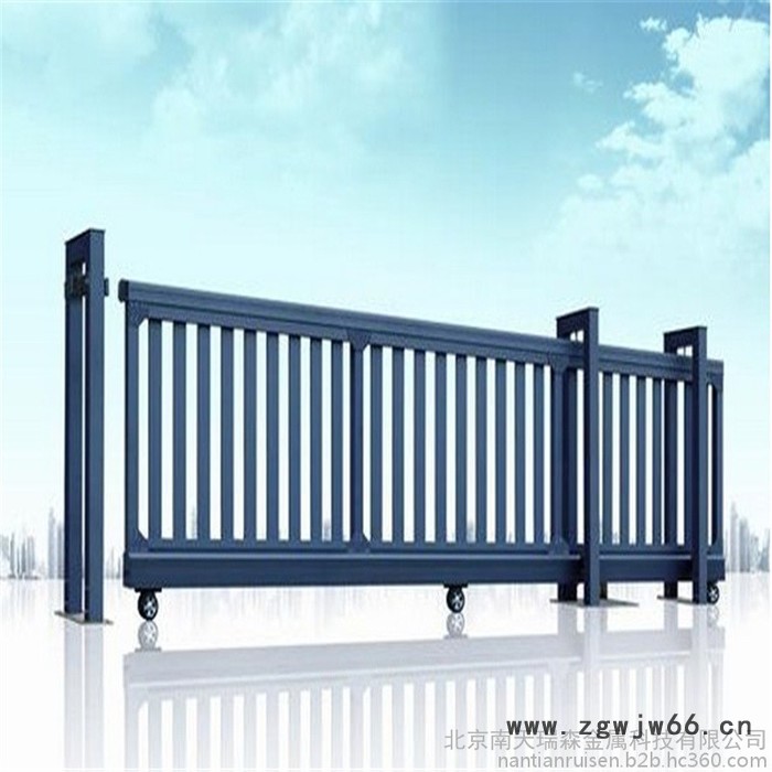 南天瑞森 无轨悬浮门厂家 供应 单位大门电动门价格 直线悬浮门 电动平开大门电动机 无轨悬浮折叠门图2