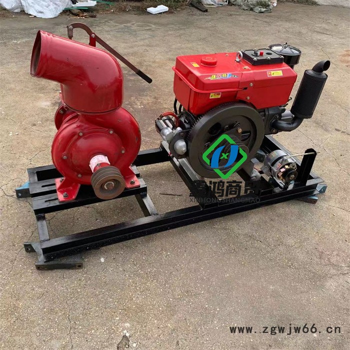 80吨柴油抽水泵 大流量防汛汽油抽水泵 电动机带3寸自吸泵图2