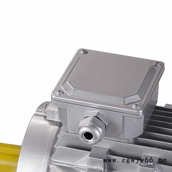 杰工百佳三相异步电动机90S-2级1.5kw铝壳电机380V图3