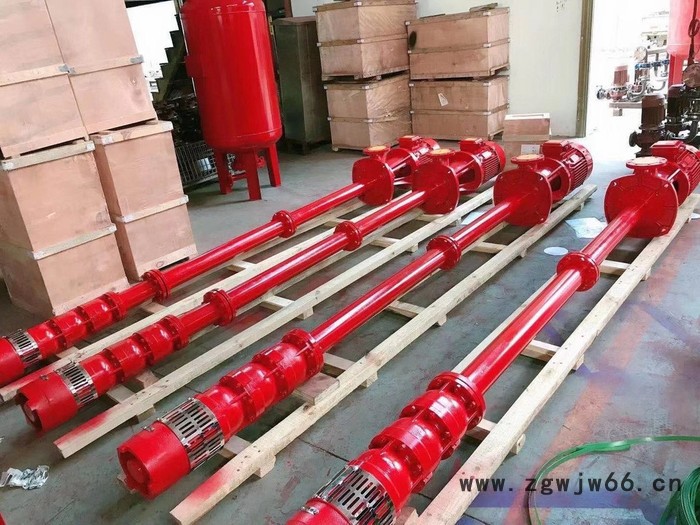 商洛长轴深井消防泵 卓全干式电动机消防泵 批发定制消防栓泵图2