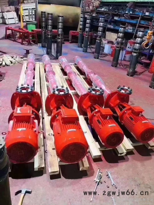 商洛长轴深井消防泵 卓全干式电动机消防泵 批发定制消防栓泵图8