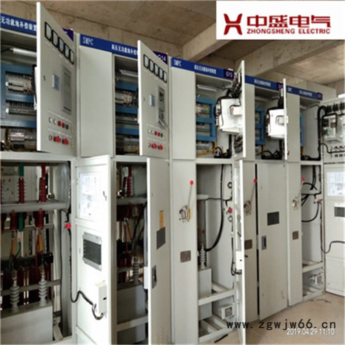 【湖北中盛】0.4kV/10kV高压无功补偿装置 针对电动机启动电容补偿柜图4