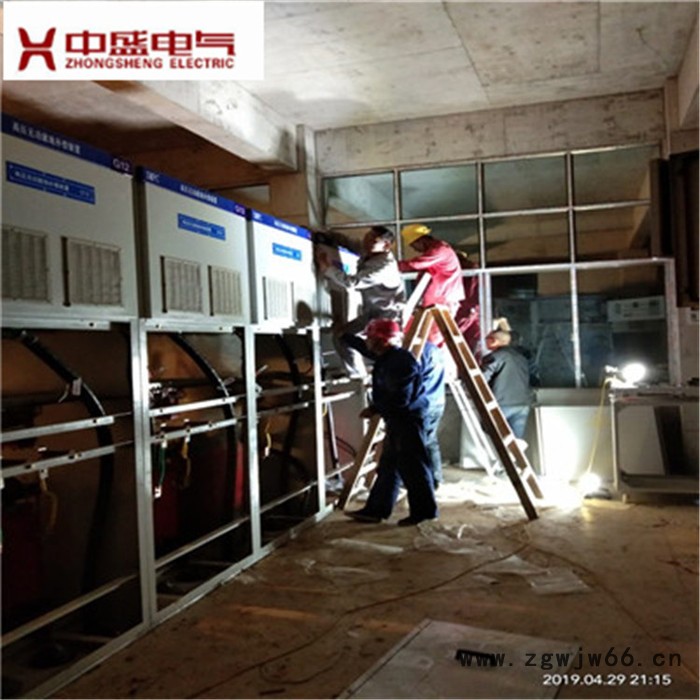 【湖北中盛】0.4kV/10kV高压无功补偿装置 针对电动机启动电容补偿柜图2