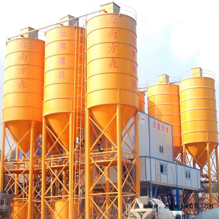 三强机械供应搅拌站电动机  移动式搅拌站 混凝土搅拌站资质 混凝土搅拌站生产厂家图8