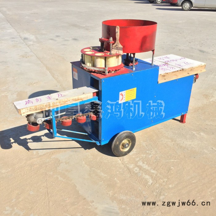 鑫鸿xh-zb-60 花土填盆电动装杯机220v电动机带制钵机西瓜黄瓜汽油压块机图6