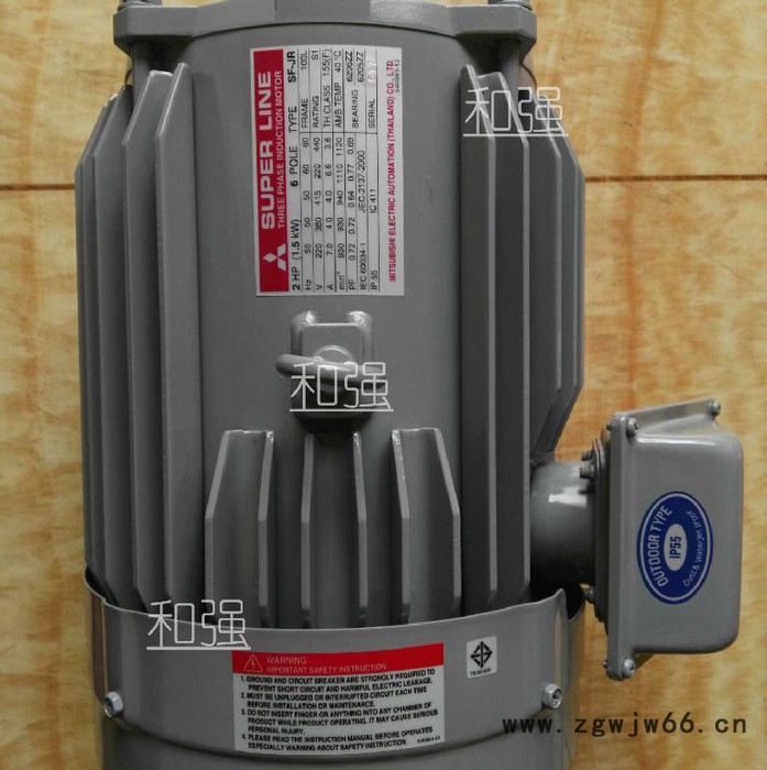 代理商供应进口电动机 SC-KR 0.4KW 4P 220V 日本三菱马达 价格便宜 质量好图3