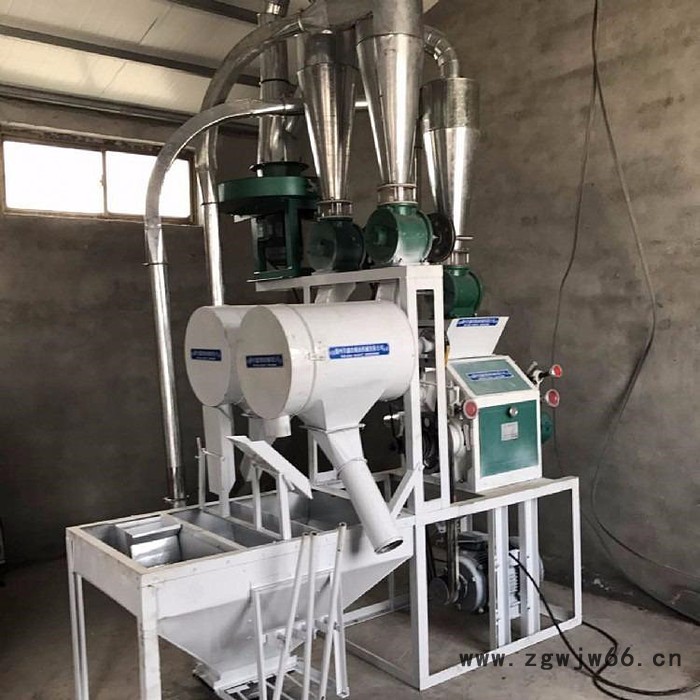 电动机组小麦面粉机 自动循环粮食磨面机 五谷杂粮打面机图3