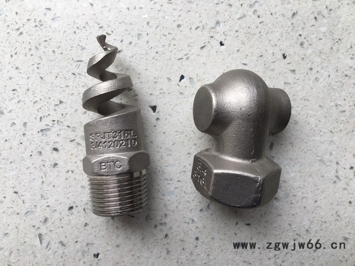 浩瀚 316L不锈钢 4分DN15不锈钢喷嘴外螺纹连接。耐腐蚀不堵塞雾化好超耐用图4