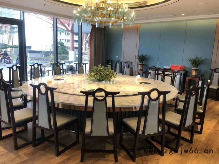 电动机芯 实木软包餐椅 酒店遥控餐台 贵州电动餐桌厂家图8