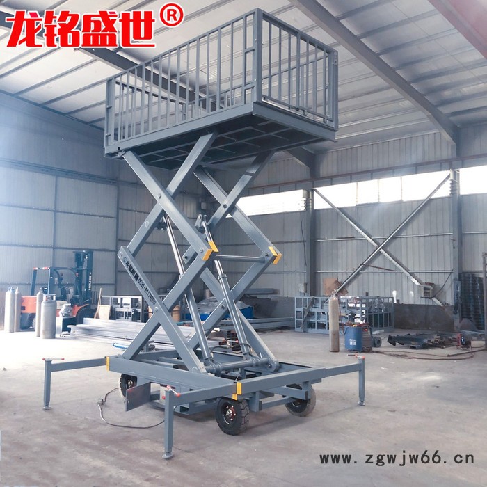 厂家定制 移动式卸猪台 载重3吨5吨养殖场屠宰场升降机 电动机液压升降平台图2