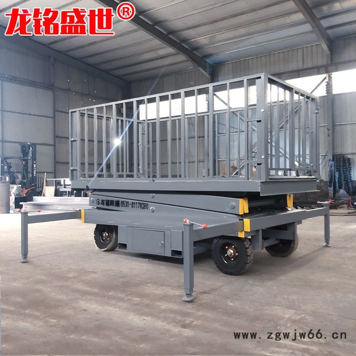 厂家定制 移动式卸猪台 载重3吨5吨养殖场屠宰场升降机 电动机液压升降平台图3