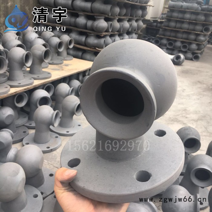 清宇碳化硅涡流喷嘴 脱硫塔喷头 碳化硅陶瓷喷嘴 蜗壳喷嘴 耐高温 耐腐蚀图8