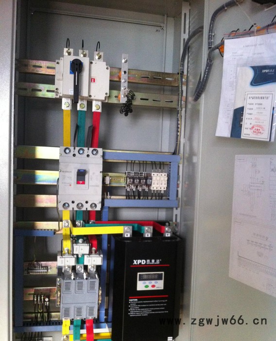 破碎机电动机软起动器控制柜图3