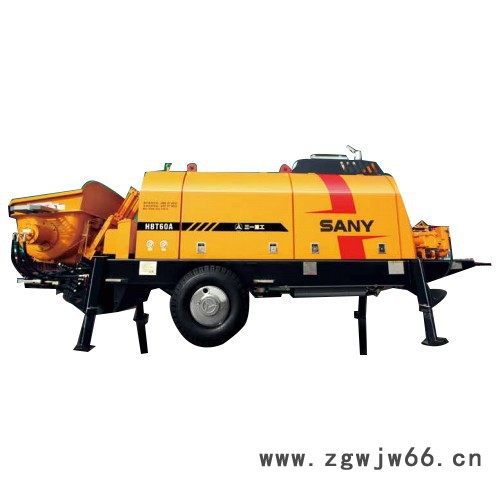 三一重工官方直销HBT6013C-5混凝土拖泵 电动机地泵 厂家供应 高品质 型号 参数 规格 道路城市建设施工图4