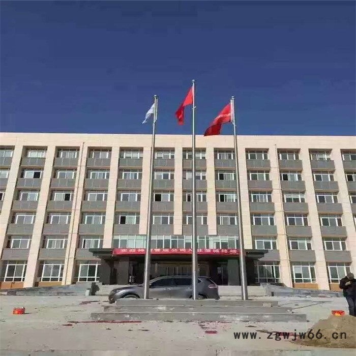 德州电动旗杆_鸿运_不锈钢电动机旗杆_自动升降旗杆图2