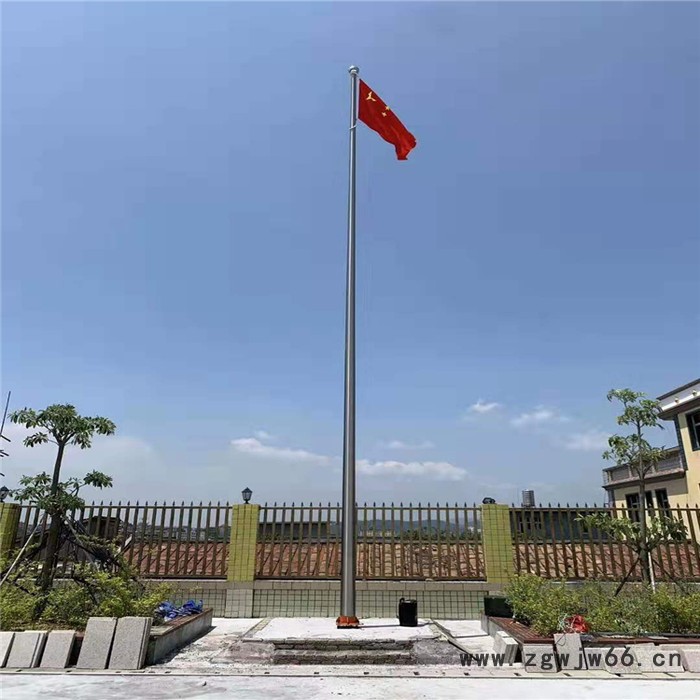 德州电动旗杆_鸿运_不锈钢电动机旗杆_自动升降旗杆图4