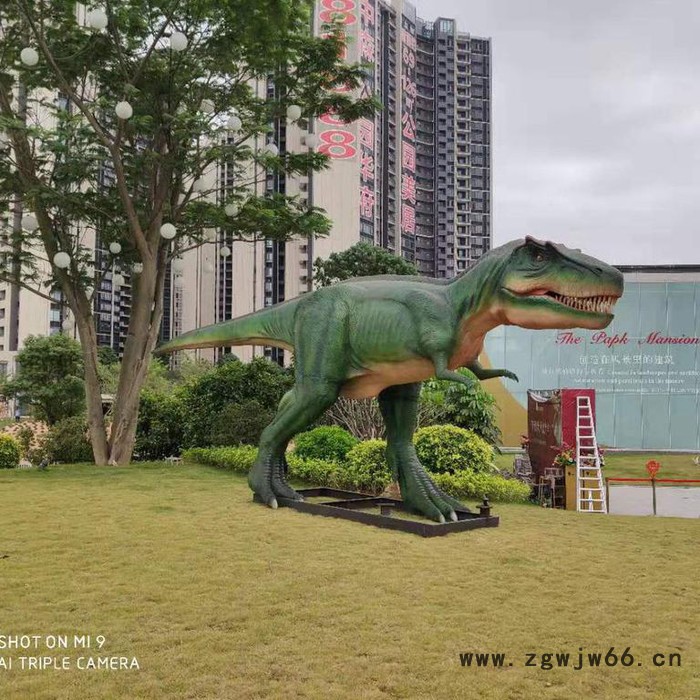 龙兴 电动机械动物模型仿真猛犸象亲子电动恐龙图3