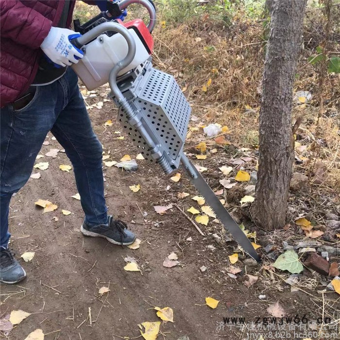 园林工具挖树机 带土球的移树机 宇佳树木带土球移苗机厂家图5
