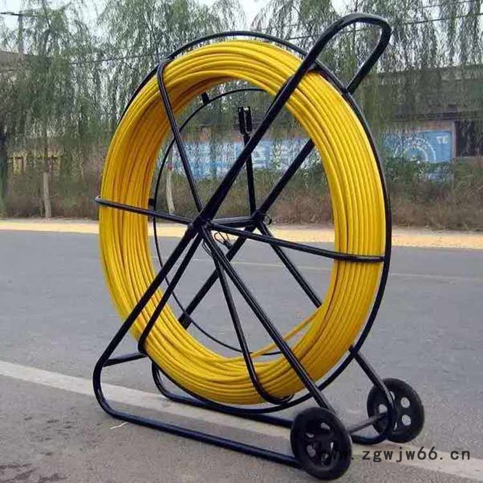 南阳市电缆穿线器电工工具光纤引线器穿管器通管器玻璃钢穿线器电线穿线图2