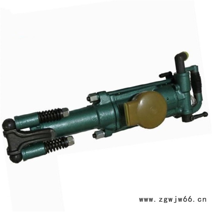 矿山风钻机 岩石钻孔用气动工具 YT24气腿式凿岩机图2