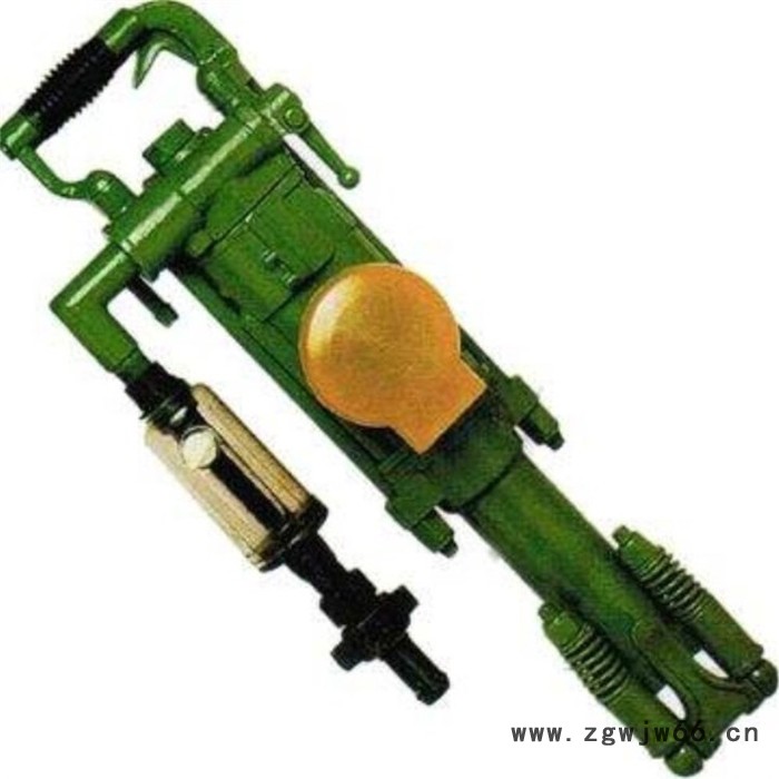 矿山风钻机 岩石钻孔用气动工具 YT24气腿式凿岩机图7