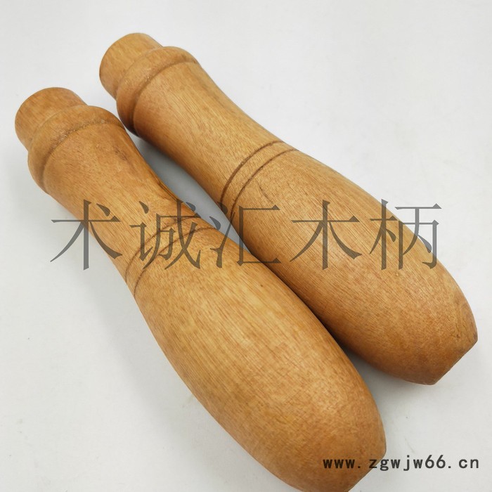 榉木木质手柄园林工具木柄异形木手柄圆形木柄加工定制图2