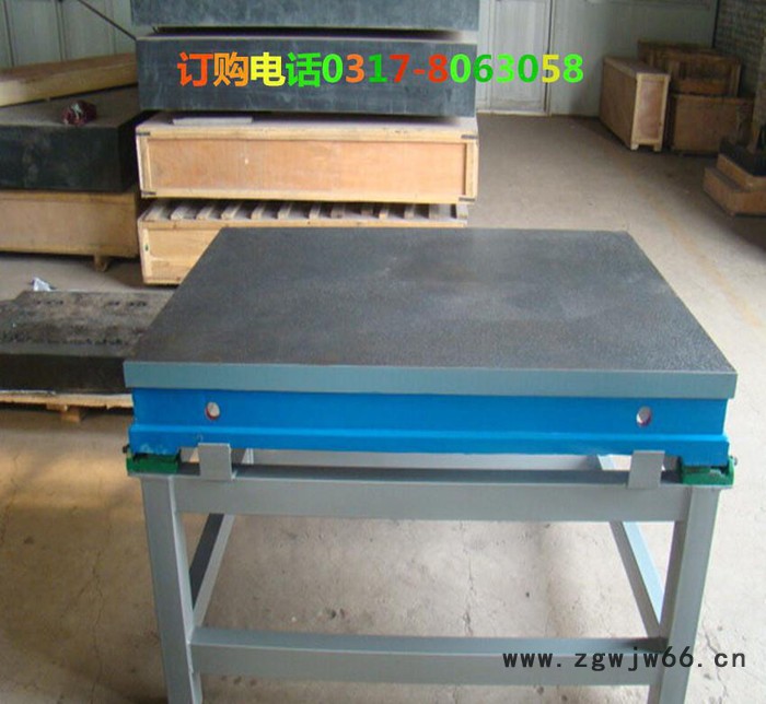 建丰直销实验平板精度测量铸铁平台T型槽划线焊接铆焊钳工工作台 钳工测量工作台图2