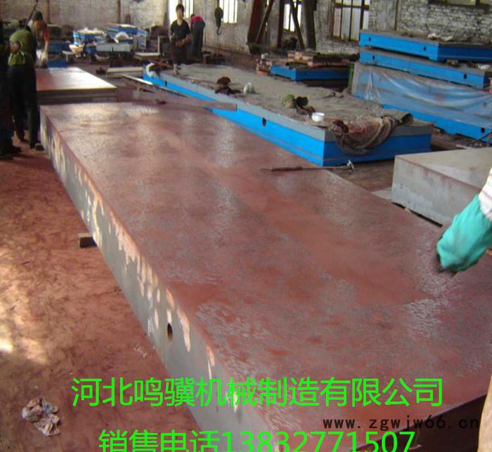 直销铸铁平板 配模 审模 工模 修模 省模 钳工平台 模具工作台图3