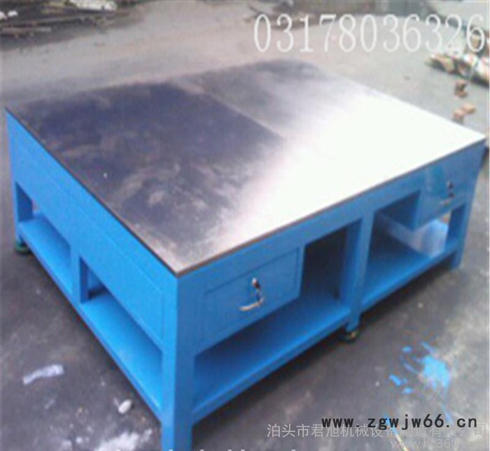 钳工工作台 铸铁检验划线 工作台 焊接实验基础T型槽工作台图3