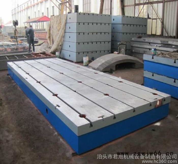 河北铸铁平板焊接|装配|T型槽|铆焊|钳工平台|划线工作台低图2