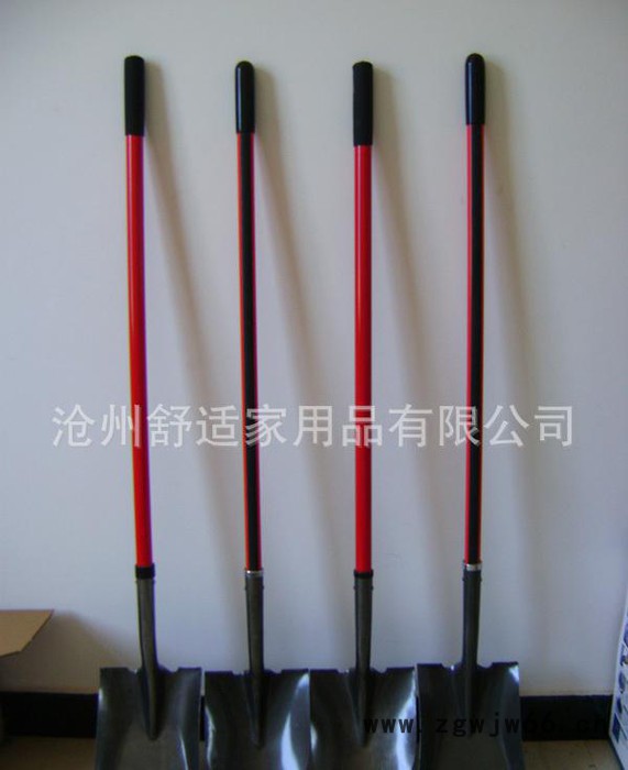 生产订做园林工具 成品铁锹,玻璃纤维柄铁锹,图3