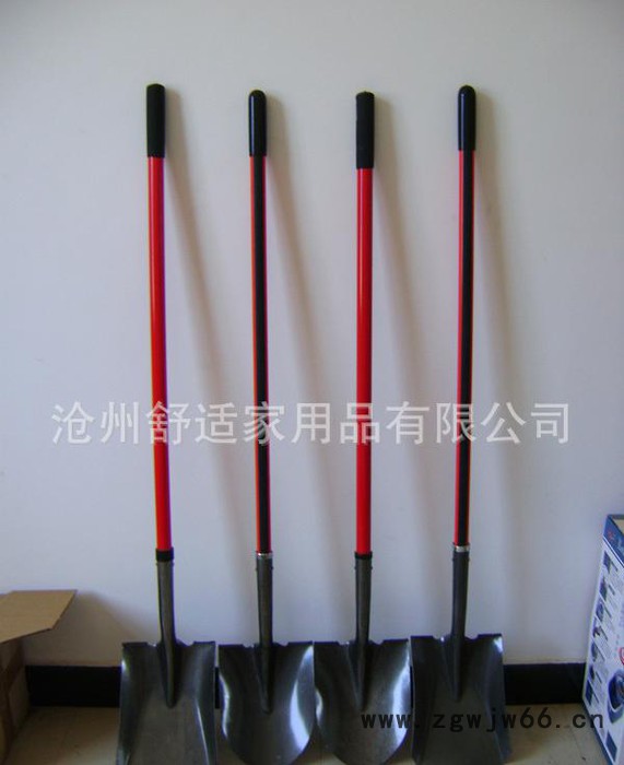 生产订做园林工具 成品铁锹,玻璃纤维柄铁锹,图2